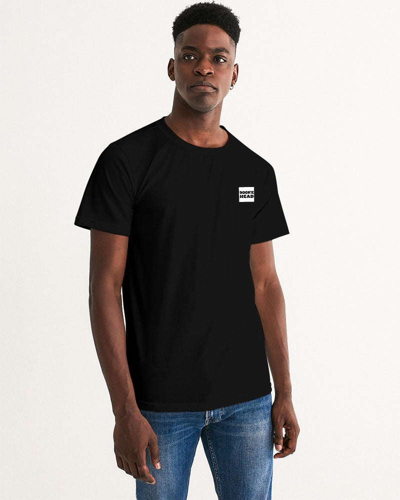 Men's Graphic T-shirt with Open Back