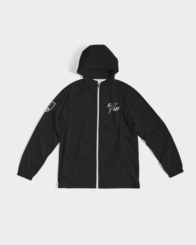 Speed Monkey Men's Black Windbreaker