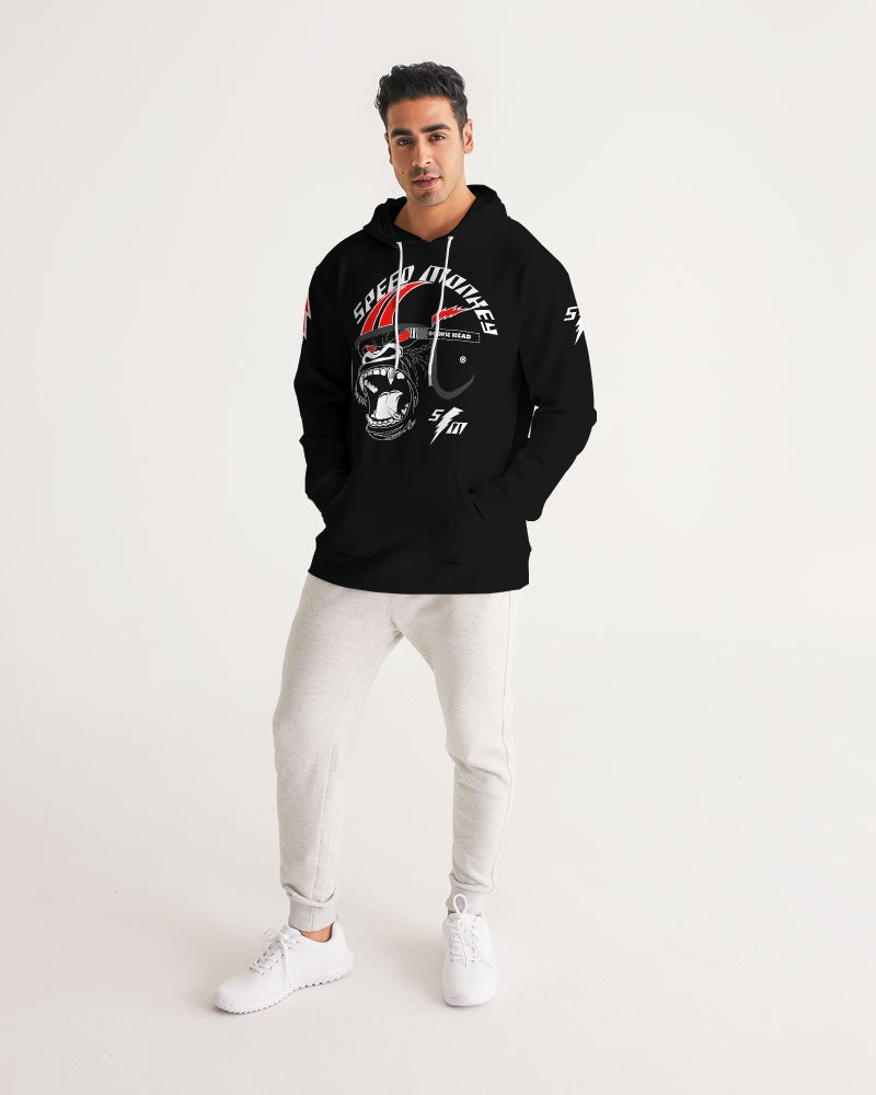 Speed Monkey Men's Black Hoodie