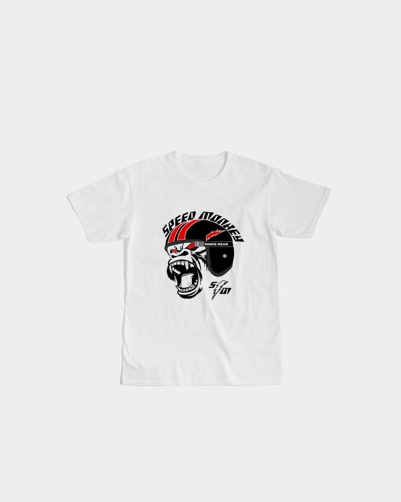 Speed Monkey Men's Retro Helmet Graphic Tee