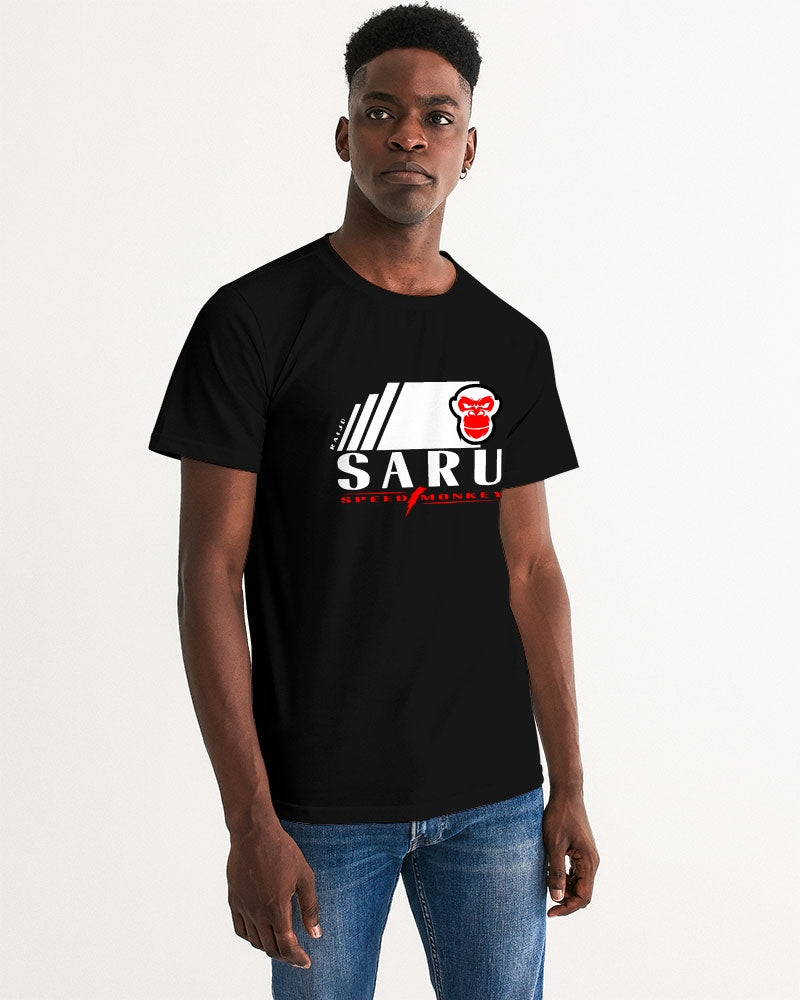 Speed Monkey Men's Raiju Saru Black Graphic Tee