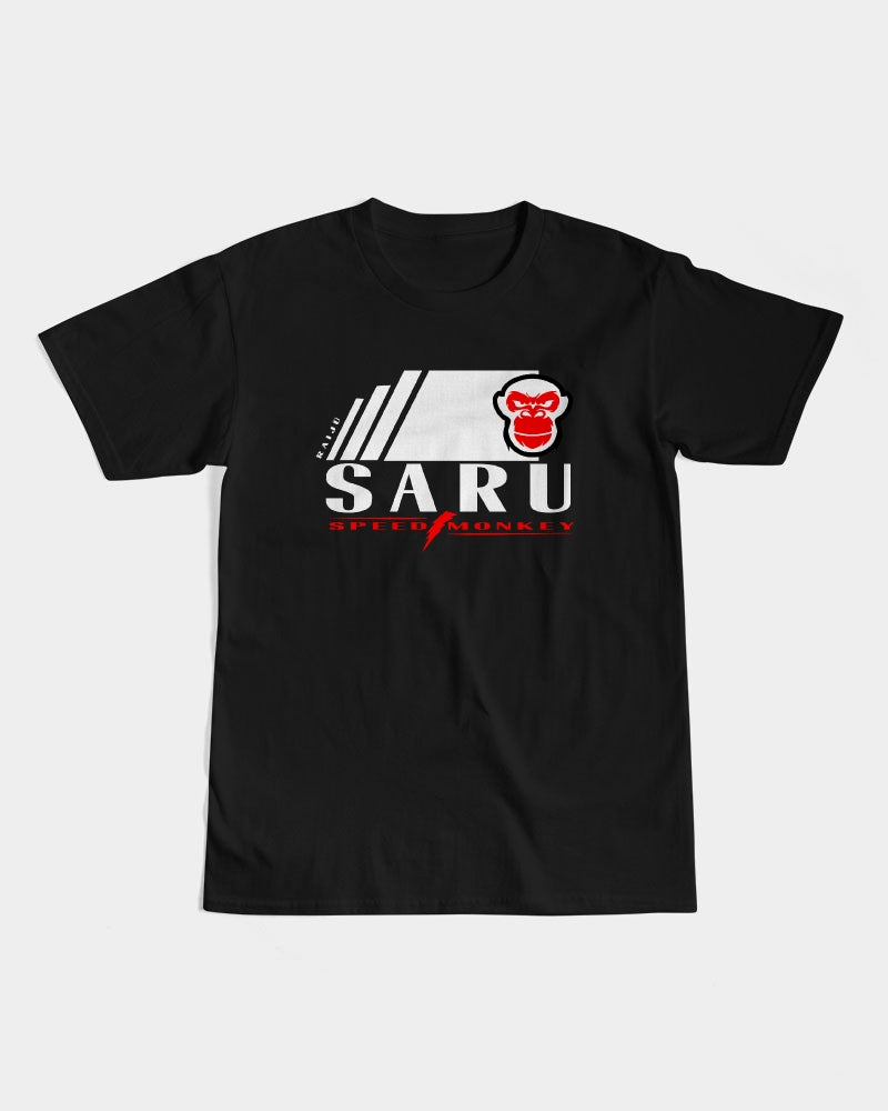 Speed Monkey Men's Raiju Saru Black Graphic Tee